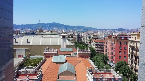 Hotel Fira Palace: view of the city
